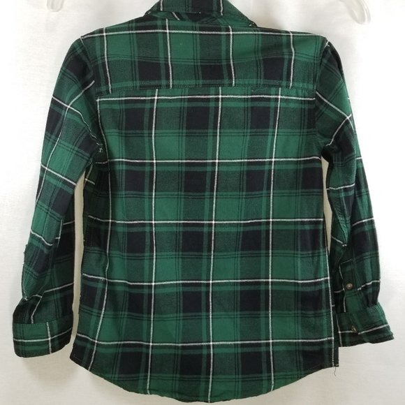 CARTER'S Button Front Shirt Boys Clothes Cotton - Picture 3 of 14